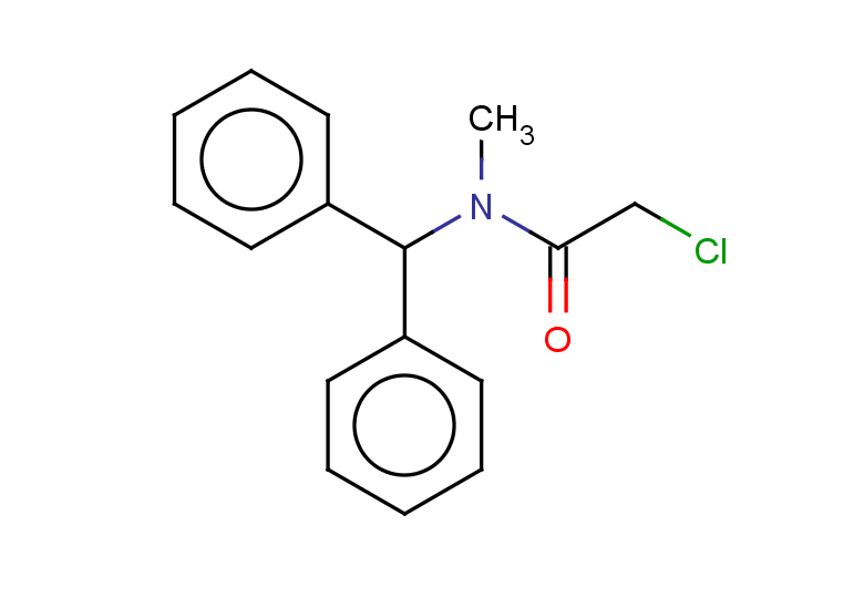 2-chloro-N-(diphenylmethyl)-N-methylacetamide