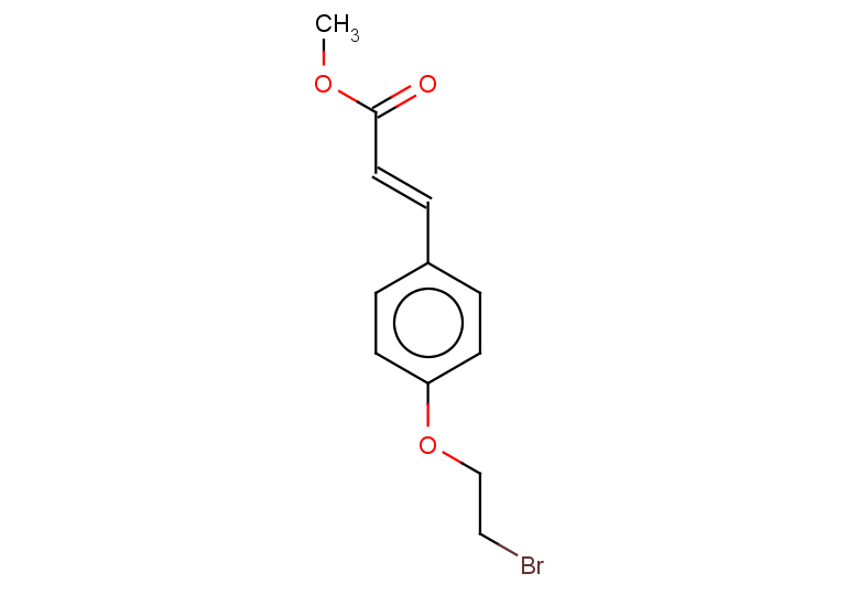 methyl (2E)-3-[4-(2-bromoethoxy)phenyl]prop-2-enoate