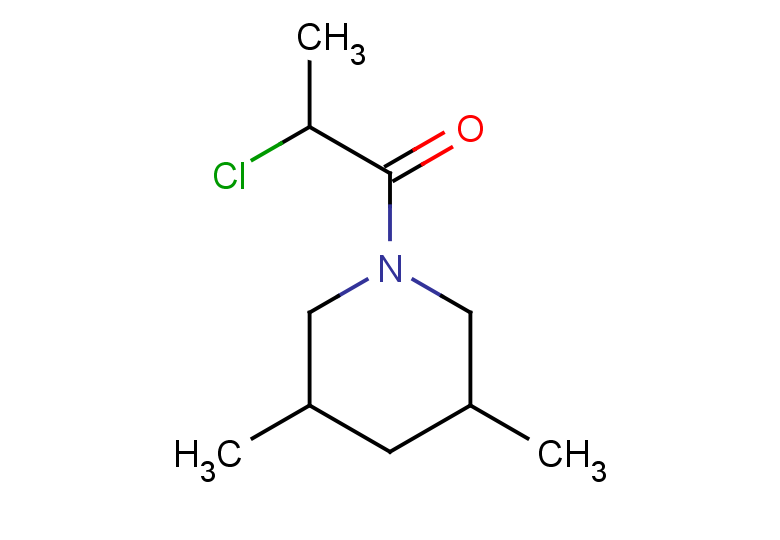 2-chloro-1-(3,5-dimethylpiperidin-1-yl)propan-1-one