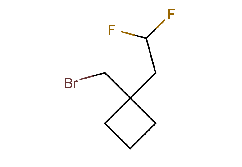 1-(bromomethyl)-1-(2,2-difluoroethyl)cyclobutane