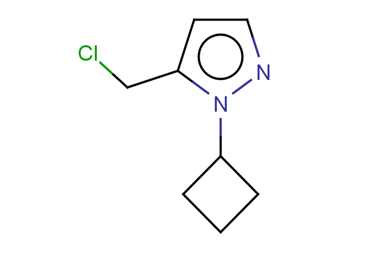 5-(chloromethyl)-1-cyclobutyl-1H-pyrazole