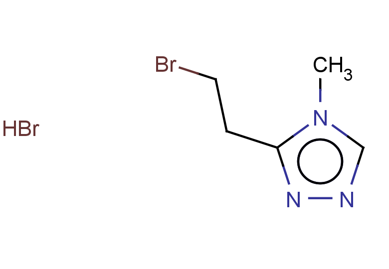 3-(2-bromoethyl)-4-methyl-4H-1,2,4-triazole hydrobromide