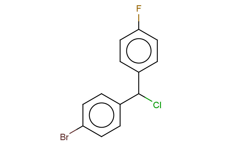 1-[(4-bromophenyl)(chloro)methyl]-4-fluorobenzene