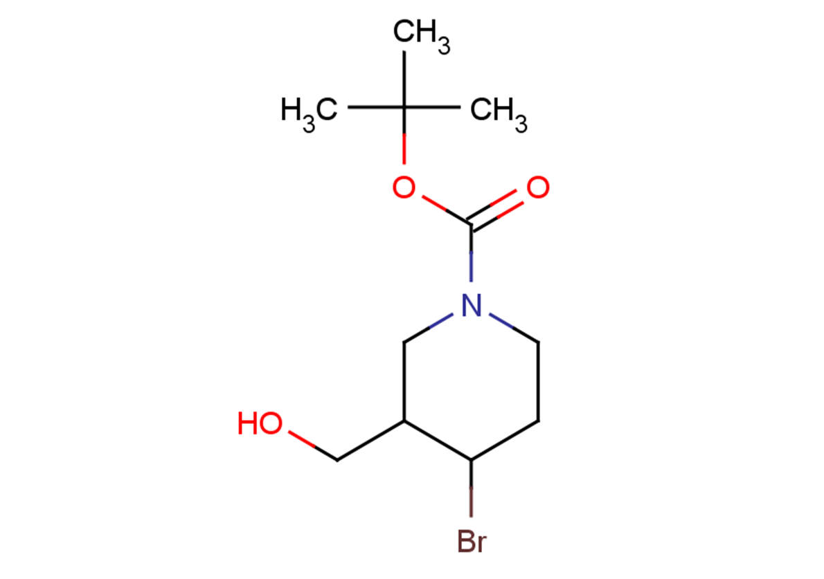 tert-butyl 4-bromo-3-(hydroxymethyl)piperidine-1-carboxylate