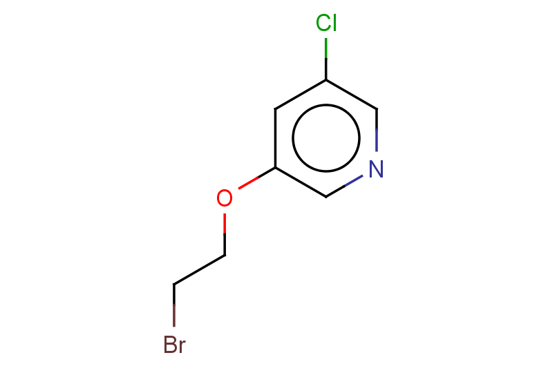 3-(2-bromoethoxy)-5-chloropyridine