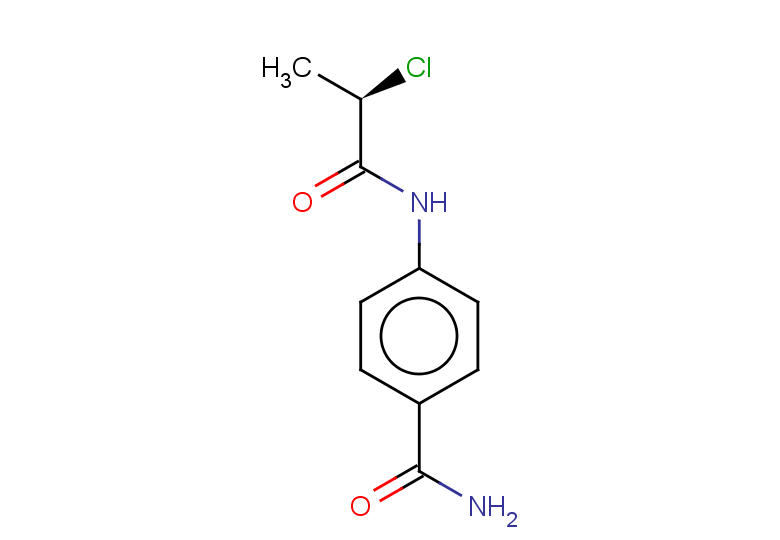 4-[(2R)-2-chloropropanamido]benzamide