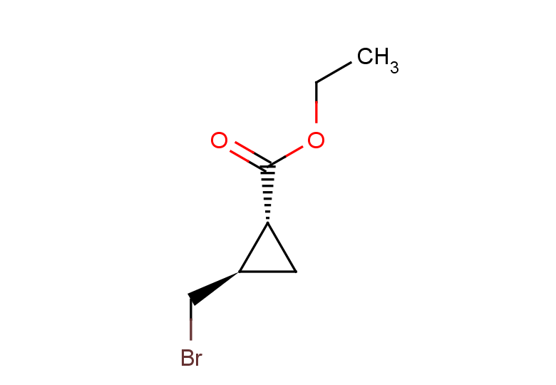 rac-ethyl (1R,2R)-2-(bromomethyl)cyclopropane-1-carboxylate, trans