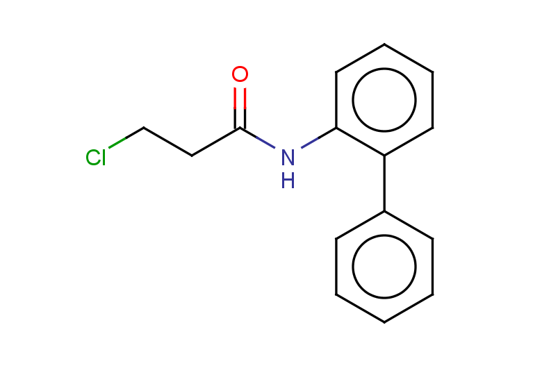 3-chloro-N-(2-phenylphenyl)propanamide