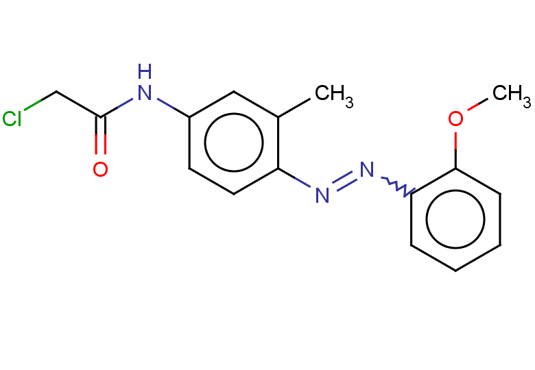 2-chloro-N-{4-[2-(2-methoxyphenyl)diazen-1-yl]-3-methylphenyl}acetamide