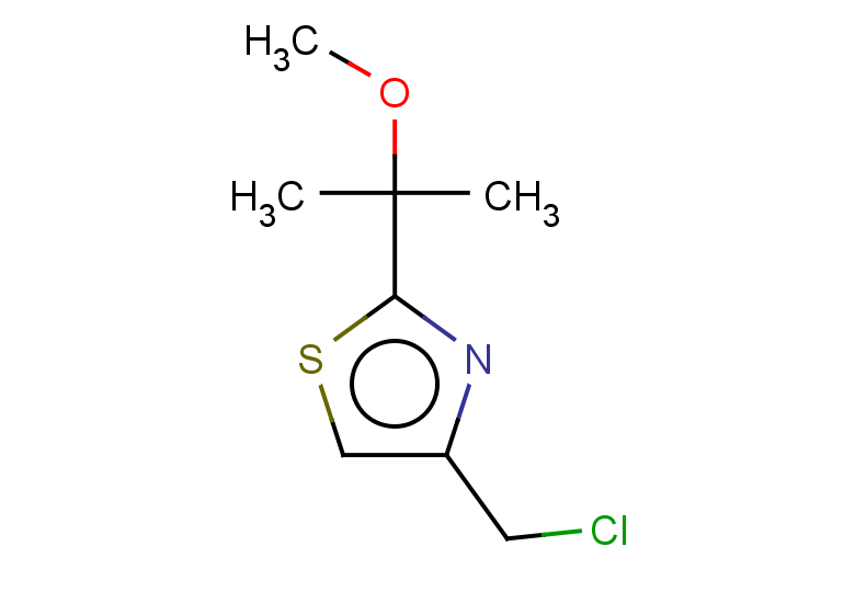 4-(chloromethyl)-2-(2-methoxypropan-2-yl)thiazole