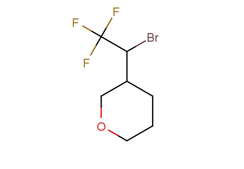 3-(1-bromo-2,2,2-trifluoroethyl)oxane