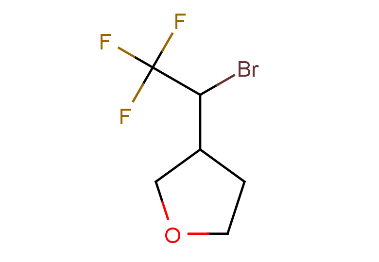 3-(1-bromo-2,2,2-trifluoroethyl)oxolane