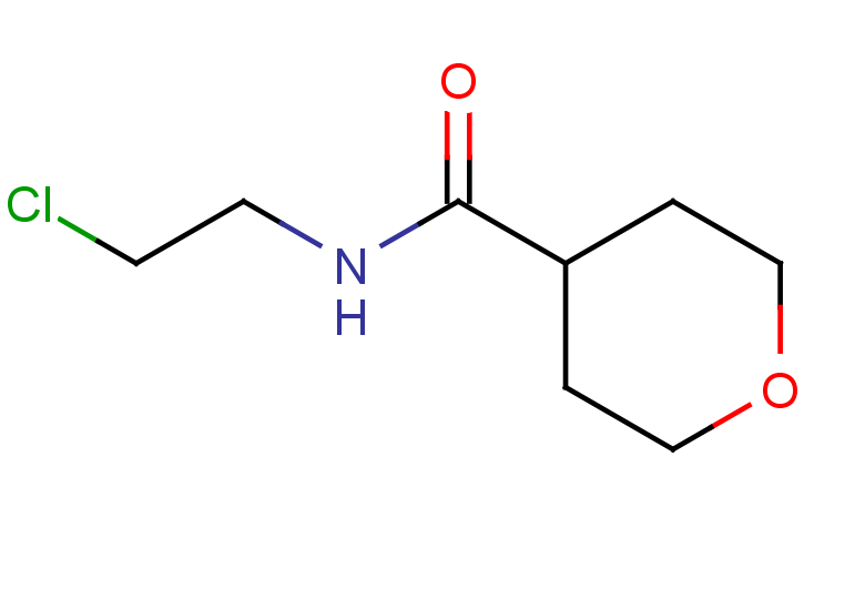 N-(2-CHLOROETHYL)OXANE-4-CARBOXAMIDE