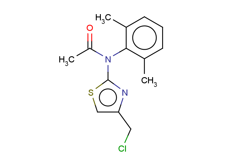 N-[4-(chloromethyl)-1,3-thiazol-2-yl]-N-(2,6-dimethylphenyl)acetamide