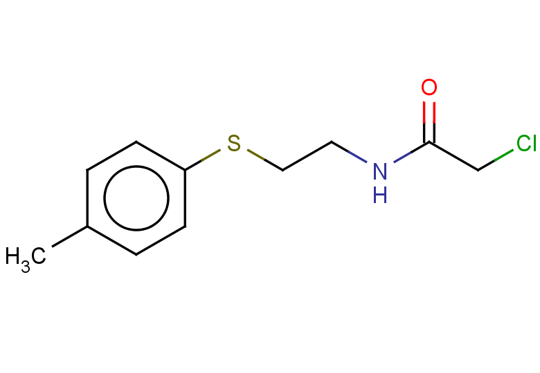 2-chloro-N-{2-[(4-methylphenyl)sulfanyl]ethyl}acetamide