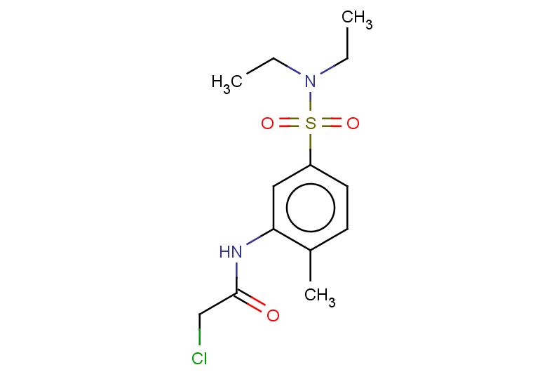 2-chloro-N-[5-(diethylsulfamoyl)-2-methylphenyl]acetamide