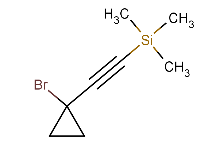 [2-(1-bromocyclopropyl)ethynyl]trimethylsilane