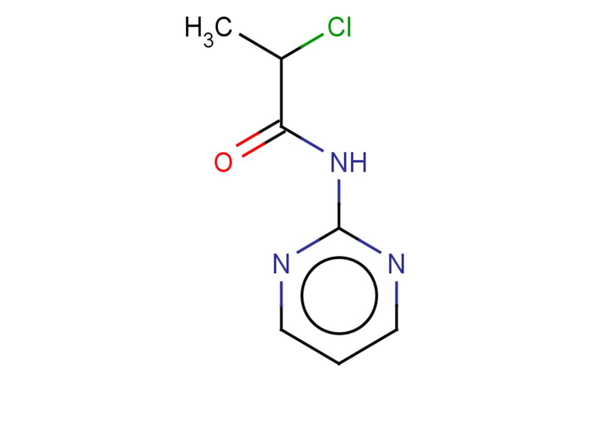 2-chloro-N-(pyrimidin-2-yl)propanamide