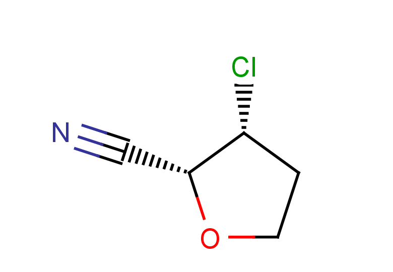 rac-(2R,3R)-3-chlorooxolane-2-carbonitrile, cis