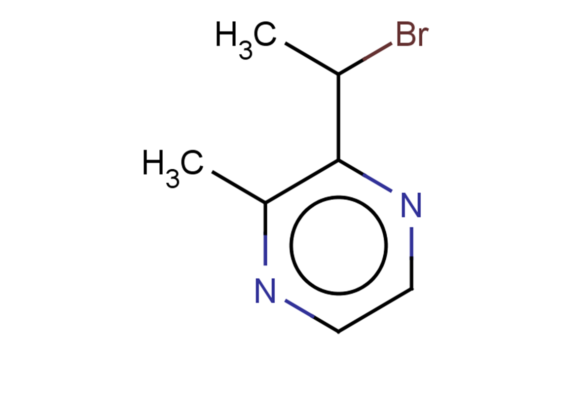 2-(1-bromoethyl)-3-methylpyrazine