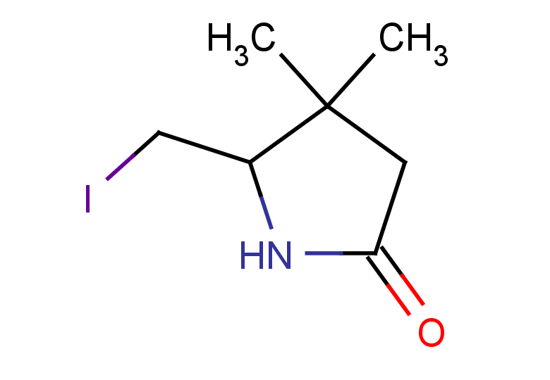 5-(iodomethyl)-4,4-dimethylpyrrolidin-2-one