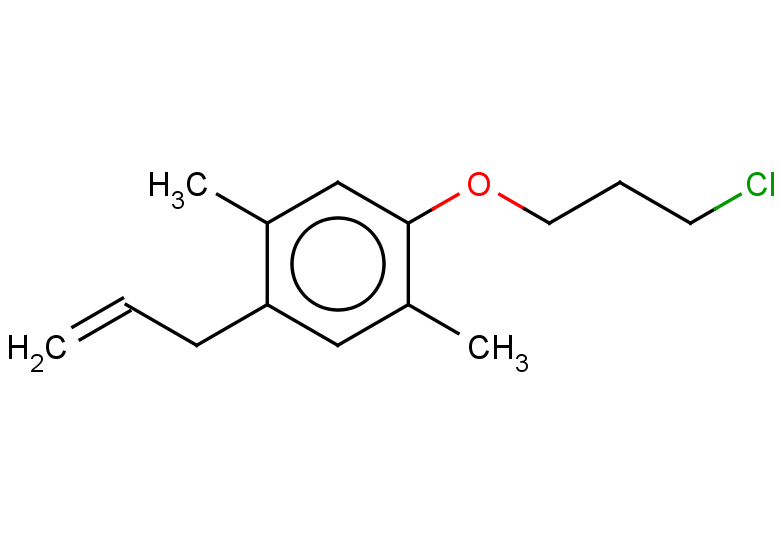 1-(3-chloropropoxy)-2,5-dimethyl-4-(prop-2-en-1-yl)benzene