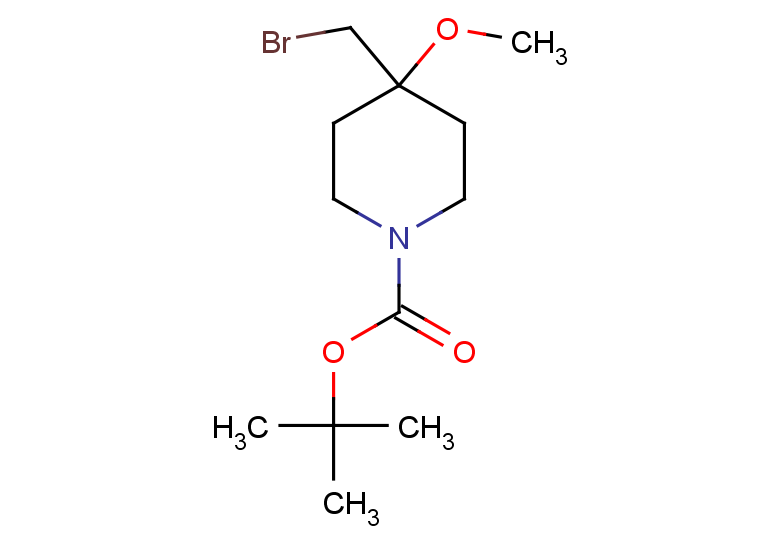 tert-butyl 4-(bromomethyl)-4-methoxypiperidine-1-carboxylate