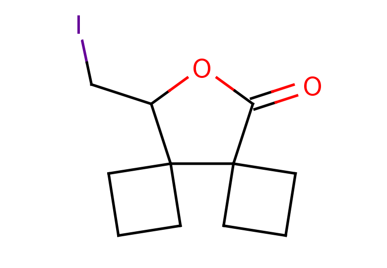 11-(iodomethyl)-10-oxadispiro[3.0.3^{5}.3^{4}]undecan-9-one