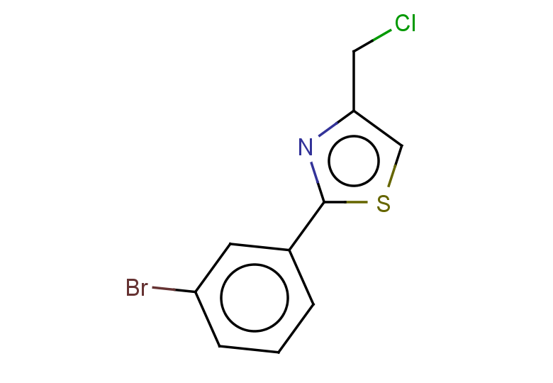 2-(3-bromophenyl)-4-(chloromethyl)-1,3-thiazole