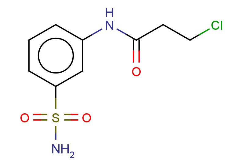 3-chloro-N-(3-sulfamoylphenyl)propanamide