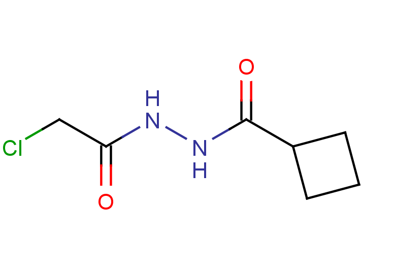 N'-(2-chloroacetyl)cyclobutanecarbohydrazide
