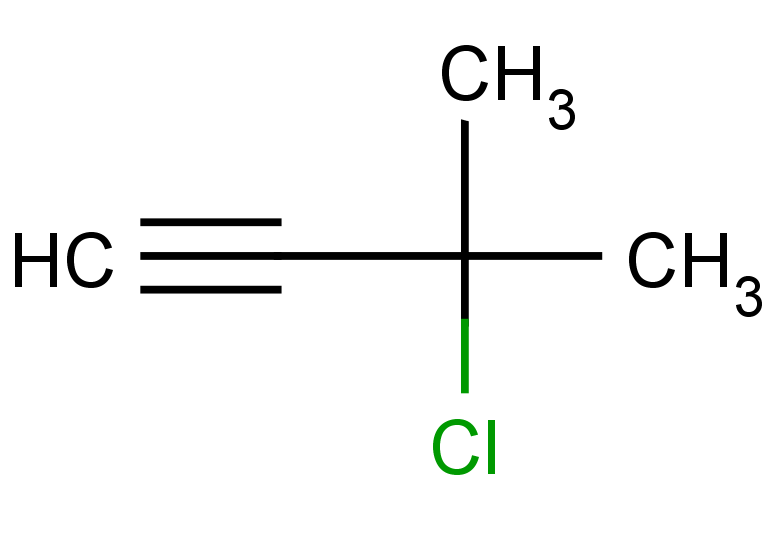 3-chloro-3-methylbut-1-yne