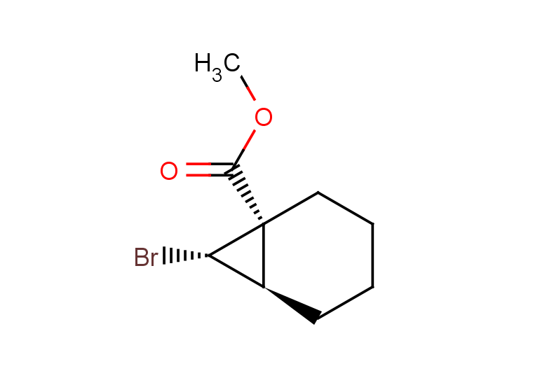 rac-methyl (1R,6S,7R)-7-bromobicyclo[4.1.0]heptane-1-carboxylate