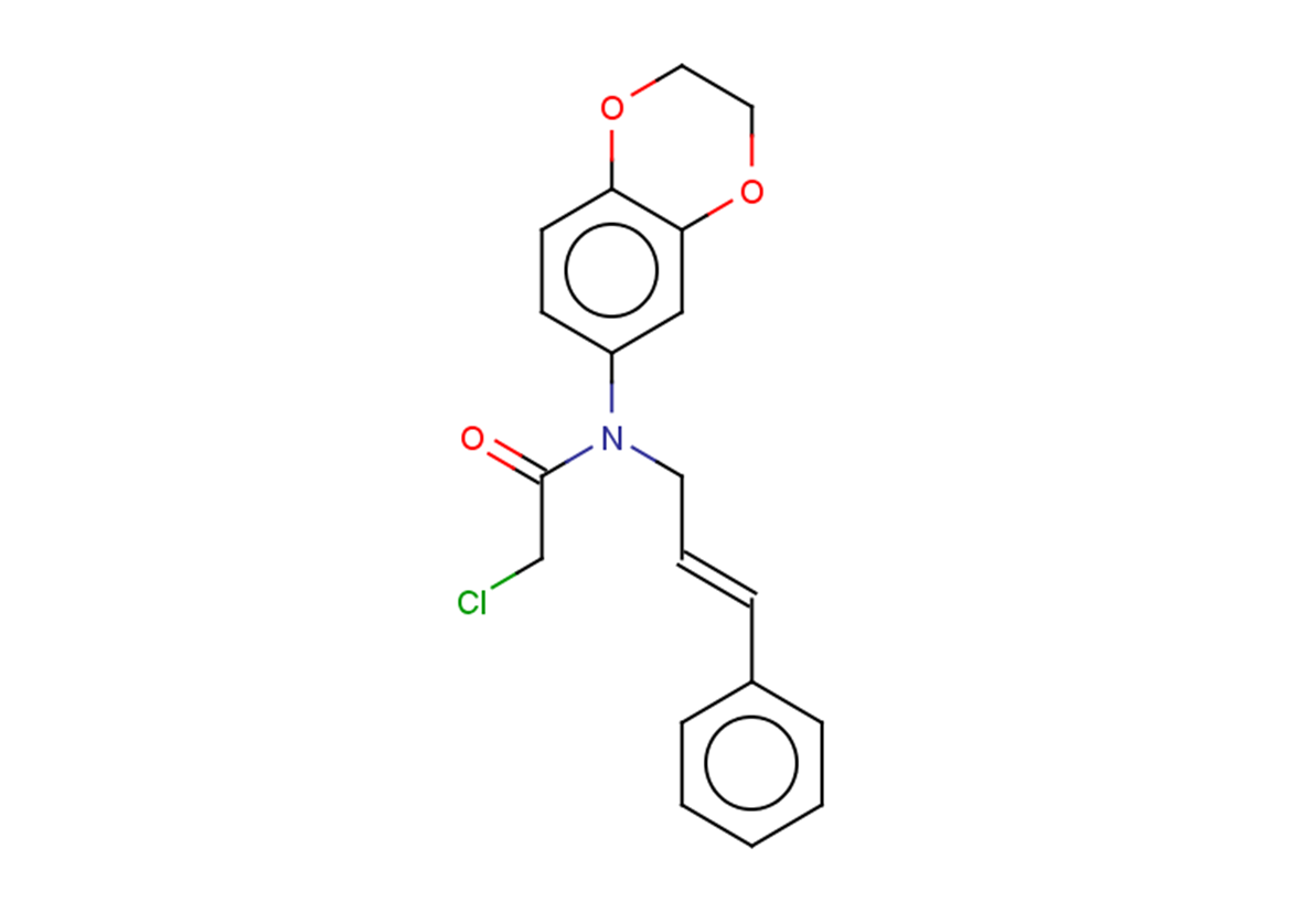 2-chloro-N-(2,3-dihydro-1,4-benzodioxin-6-yl)-N-[(2E)-3-phenylprop-2-en-1-yl]acetamide