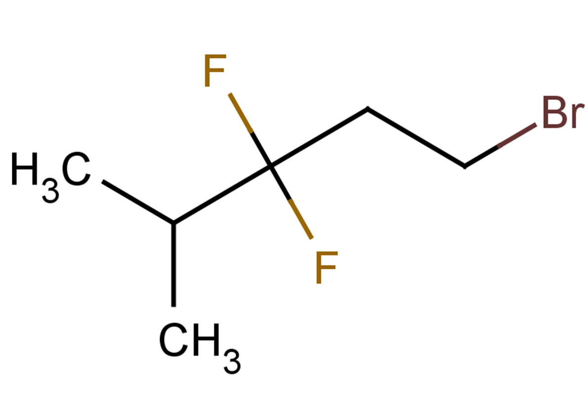 1-bromo-3,3-difluoro-4-methylpentane