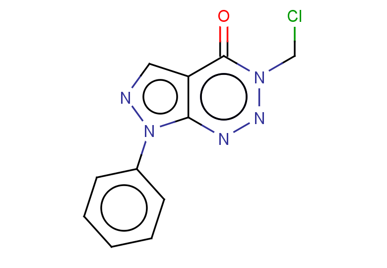 3-(chloromethyl)-7-phenyl-3H,4H,7H-pyrazolo[3,4-d][1,2,3]triazin-4-one