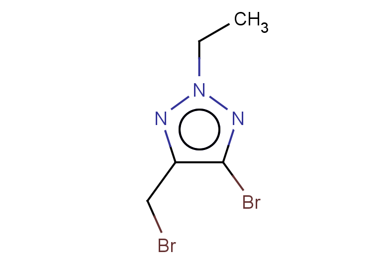 4-bromo-5-(bromomethyl)-2-ethyl-2H-1,2,3-triazole