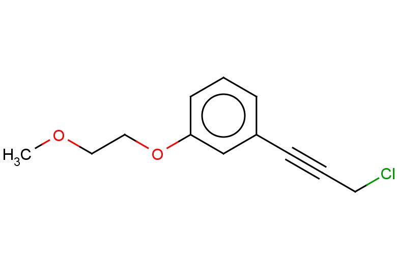 1-(3-chloroprop-1-yn-1-yl)-3-(2-methoxyethoxy)benzene