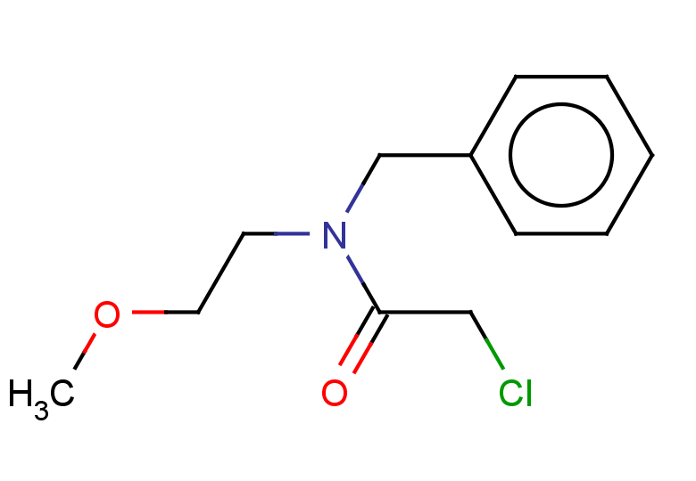 N-benzyl-2-chloro-N-(2-methoxyethyl)acetamide