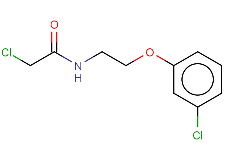 2-chloro-N-[2-(3-chlorophenoxy)ethyl]acetamide