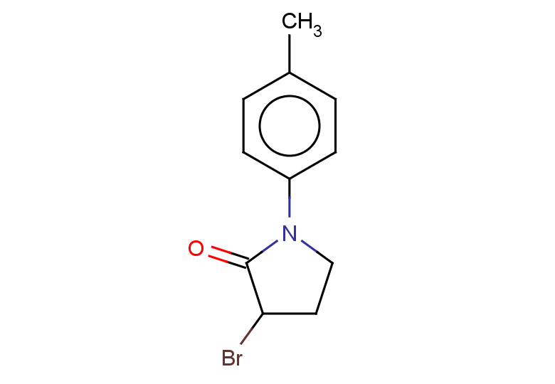 3-bromo-1-(4-methylphenyl)pyrrolidin-2-one