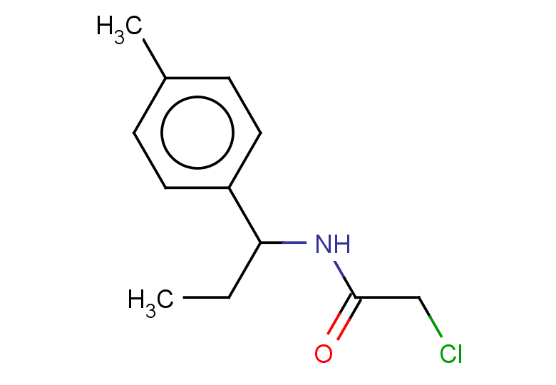 2-chloro-N-[1-(4-methylphenyl)propyl]acetamide