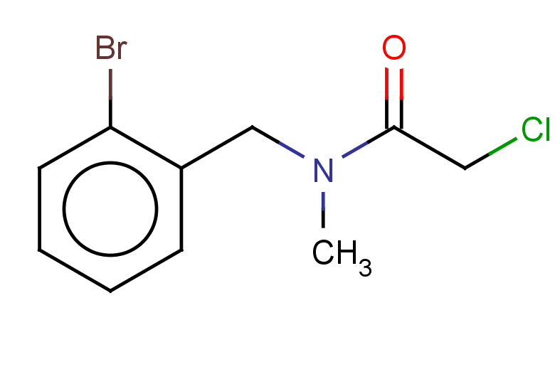 N-[(2-bromophenyl)methyl]-2-chloro-N-methylacetamide