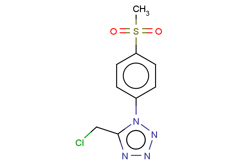5-(chloromethyl)-1-(4-methanesulfonylphenyl)-1H-1,2,3,4-tetrazole