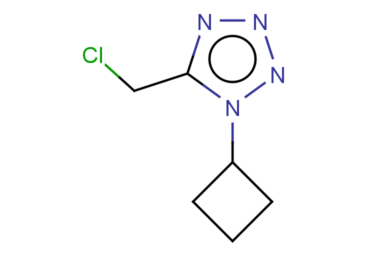 5-(chloromethyl)-1-cyclobutyl-1H-1,2,3,4-tetrazole