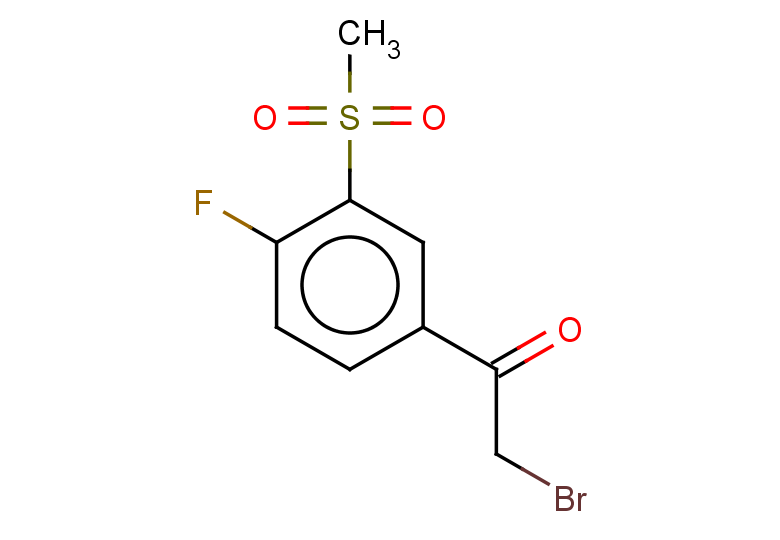 2-bromo-1-(4-fluoro-3-methanesulfonylphenyl)ethan-1-one