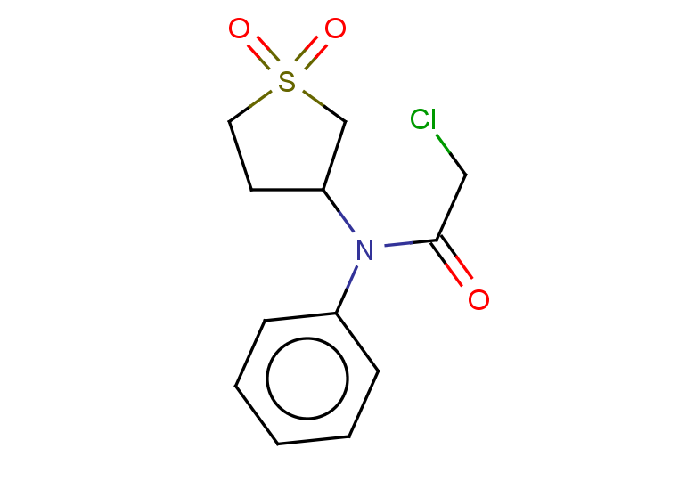 2-chloro-N-(1,1-dioxo-1lambda6-thiolan-3-yl)-N-phenylacetamide