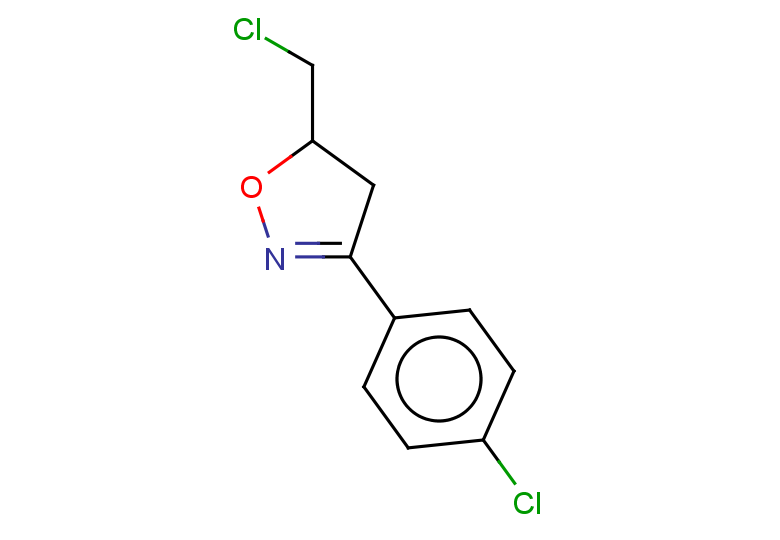 5-(chloromethyl)-3-(4-chlorophenyl)-4,5-dihydro-1,2-oxazole