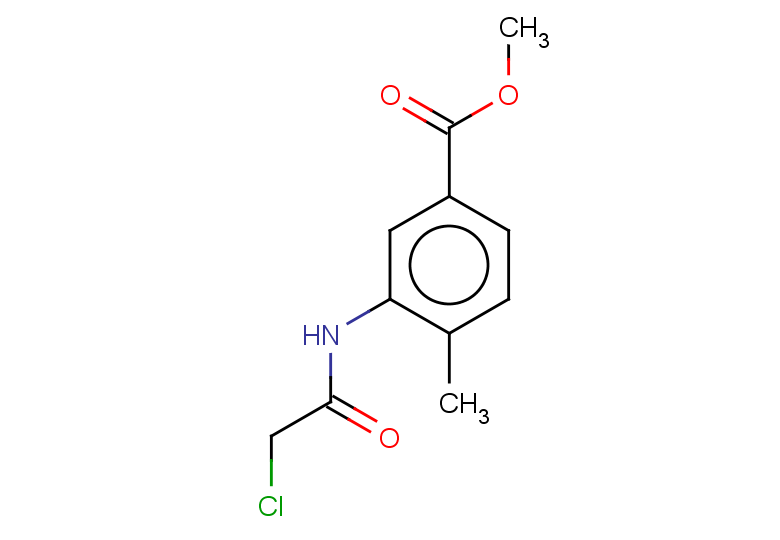 methyl 3-(2-chloroacetamido)-4-methylbenzoate