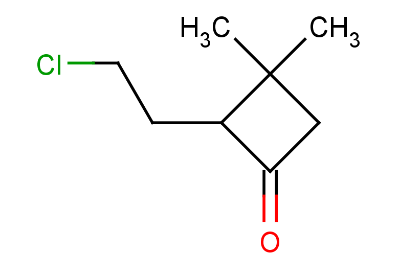 2-(2-chloroethyl)-3,3-dimethylcyclobutan-1-one